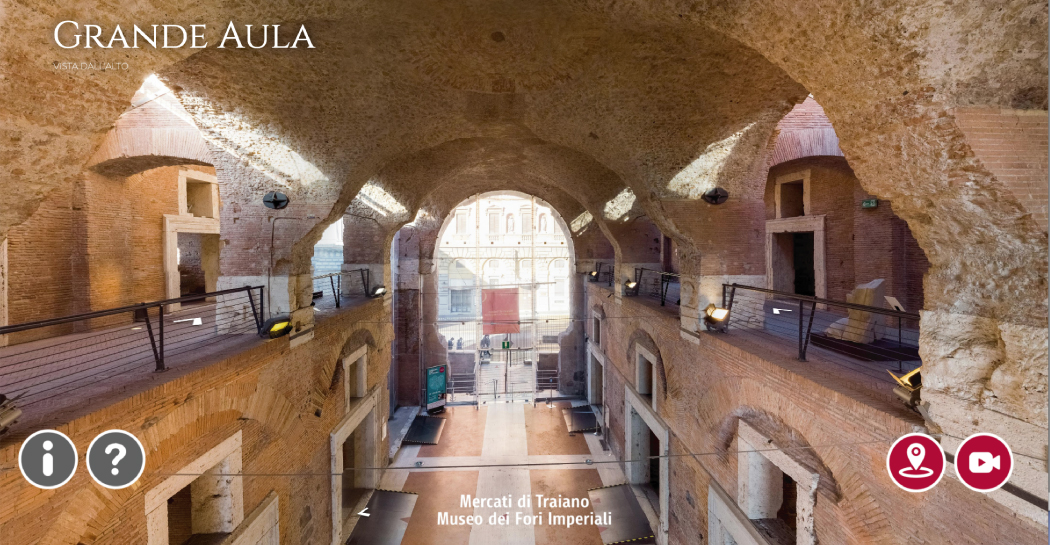 Tour Virtuale dei Mercati di Traiano Museo dei Fori Imperiali