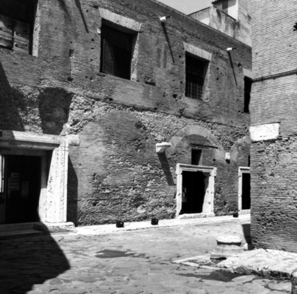 Il tratto nord di via Biberatica oggi