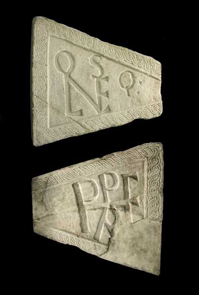 Epigrafe di Leone IV (sezione I, foto I 1)