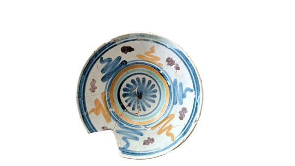 Piatto in maiolica rinascimentale (XVI sec.)