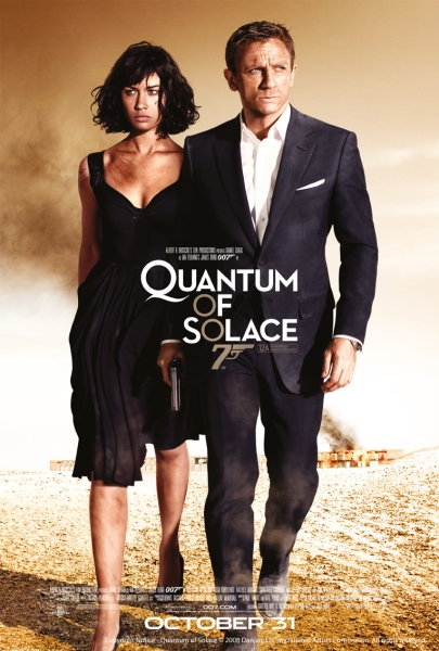 007 Quantum of Solace (locandina)