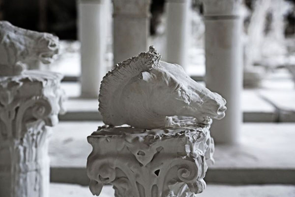 Gustavo Aceves, Detail of Lapidarium, 2016, Courtesy of the artist - Mario Basilio