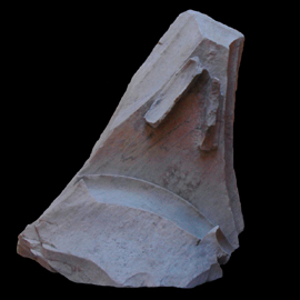 Frammento di capitello corinzio di colonna (angolo dell’abaco)