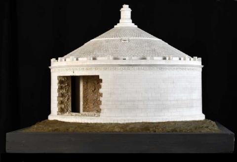 Mausoleo di Munazio Planco a Gaeta, seconda fase mostra
