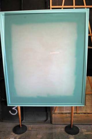 18. Pannelli in allestimento per la mostra 18. Pannelli in allestimento per la mostra