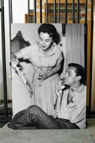 28. Gigantografia con Lelio Luttazzi e Jula de Palma 28. Gigantografia con Lelio Luttazzi e Jula de Palma